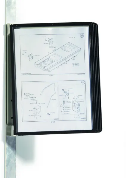 Durable Vario Magnet registracijos sistema juoda A4