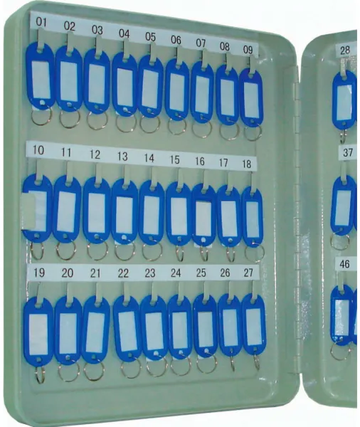 Q-connect raktų spintelė 54 raktams